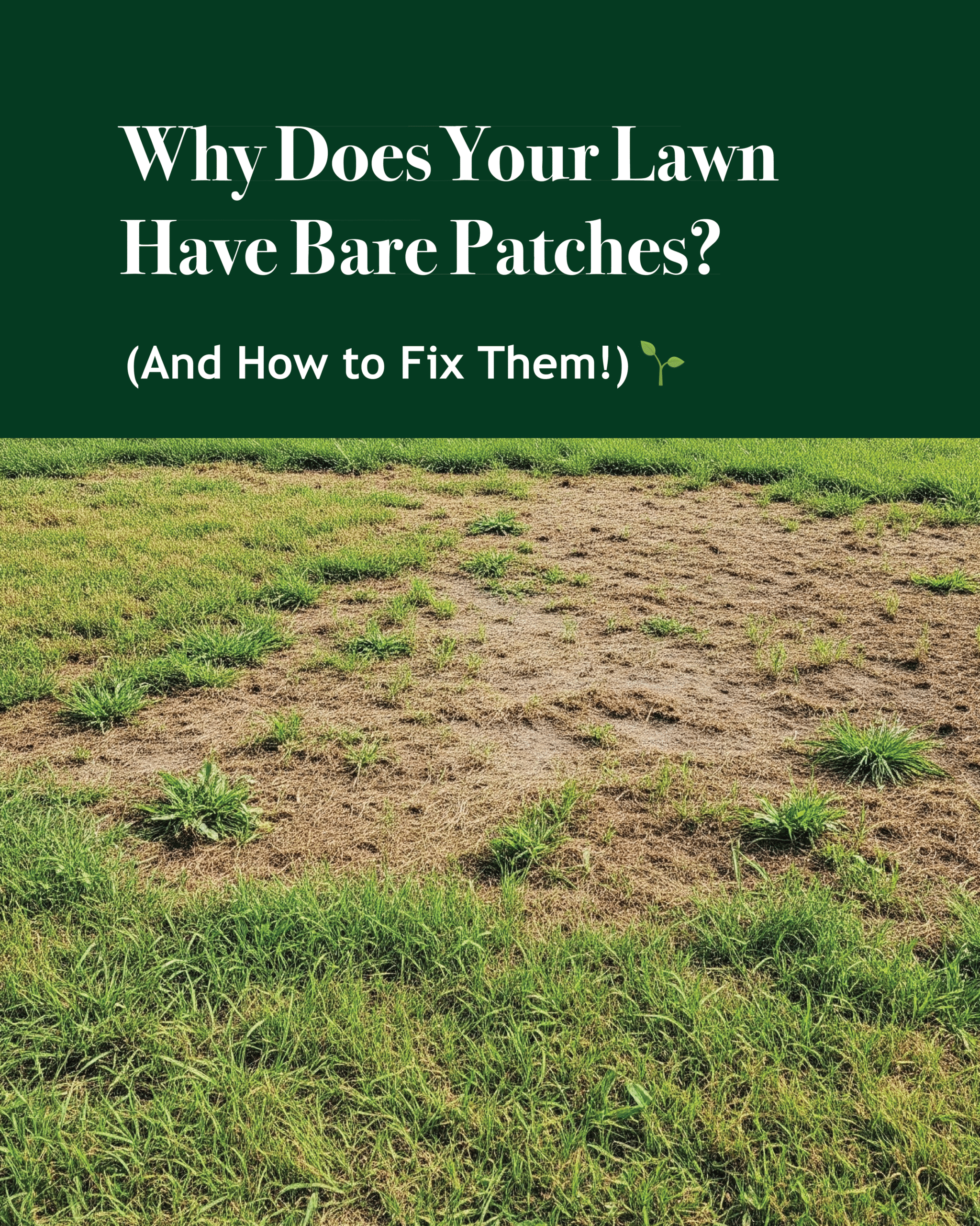 Why Your Lawn Has Bare Spots & How to Fix Them